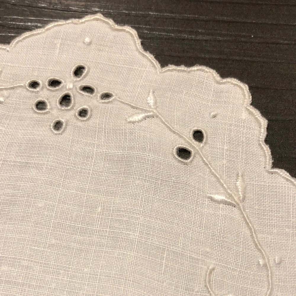 White Embroidered Linen Set (11)